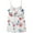 6- Floral-white, variant on Vaslanda Camisoles for Women with Built in Bra Adjustable Strap Tank Tops Cami Sleeveless Summer Tops