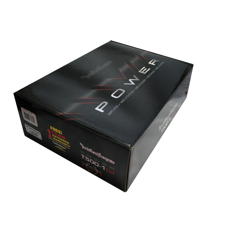 Rockford Fosgate T500-1BDCP 500W Mono Class-BD Car Audio Amplifier
