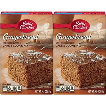 Betty Crocker Gingerbread Cake & Cookie Mix - 14.5 Oz - 2 Pk