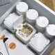 thumbnail image 4 of Caja de almacenamiento de maquillaje Kearding diseño emergente cuadrado, 4 of 6