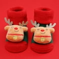 thumbnail image 5 of SYNPOS 0-1T Christmas Baby Non Slip Warm Socks Baby Boys Thick Winter Socks with Grips for Baby Girls Non Skid Socks, 5 of 8