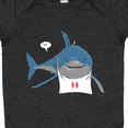 thumbnail image 4 of Inktastic Shark Dinner Boys or Girls Baby Bodysuit, 4 of 5