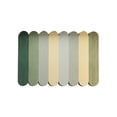 thumbnail image 2 of Polyester Anti-Slip Mat Green Bath Rug Super Absorbent Non Slip Rubber Backing Washable Bathroom Floor Mat for Shower Tub(1-Piece) Rkxzt, 2 of 9