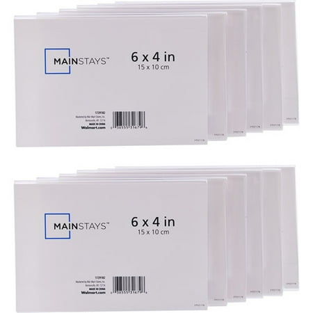 Mainstays 4x6 Clear Bent L Frame, Set of 12