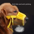 thumbnail image 5 of Dog Muzzle, Adjustable Pets Muzzle Mesh Breathable Nylon Soft Muzzle Anti-Biting Barking Mouth Cover for Small Medium Large Extra Dog, 5 of 8