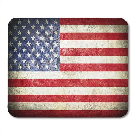 Americana Computer - KDAGR Patriotic Blue Americana Vintage American Flag Red Faded America Mousepad Mouse Pad Mouse Mat 9x10 inch