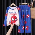 thumbnail image 1 of Disney Mickey Mouse New Year's Children's Pajamas Spring Girls' Long-sleeved Cute Princess Wind Pajamas Set for Big Children8 height 100-110cm Gao Jinjia LED, 1 of 2