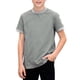 thumbnail image 2 of Camiseta informal de manga corta con cuello redondo y color liso para niños de 3 a 12 años, 2 of 9