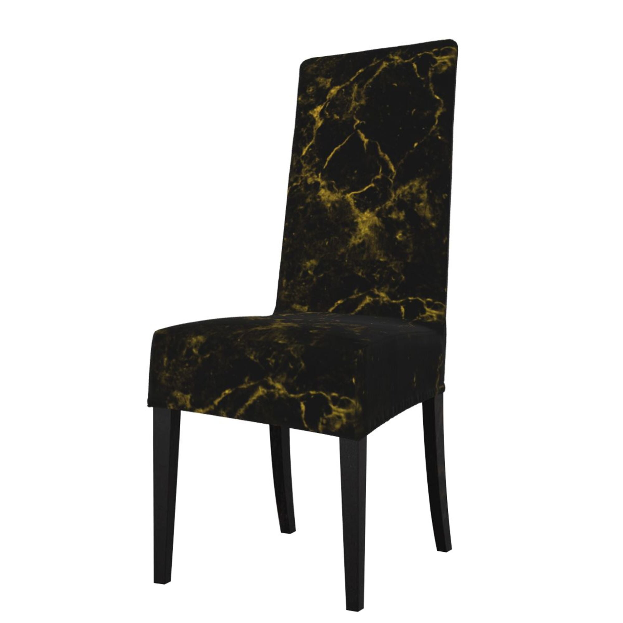 ZICANCN Marble Abstract Chair Protectors Seat Covers , Dining Chair
