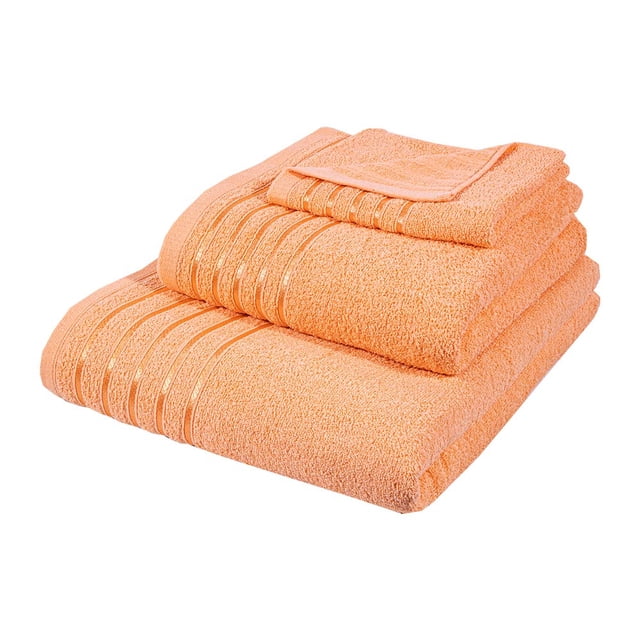 Toalla Encanto Estándar Medio Baño Naranja Concord Colchas Concord S525JDP