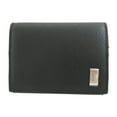thumbnail image 1 of Pre-Owned Dunhill Men's Leather Black Coin Case Wallet 0025dunhill (Good), 1 of 8