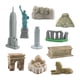 thumbnail image 5 of Mini kits de construcción, monumentos históricos, kits de construcción, juguete de aprendizaje, minifiguras para regalo de cumpleaños, hogar, adultos 10 piezas, 5 of 8