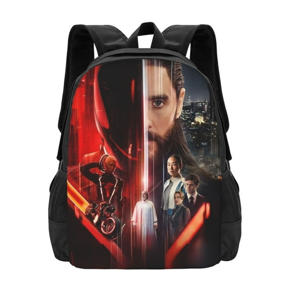 Tron: Ares Movie Backpack Laptop Backpack for Teen Women men 16.5 Inch Casual Daypack