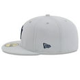thumbnail image 4 of Men's New Era Gray New York Yankees 2025 MLB Clubhouse 59FIFTY Fitted Hat, 4 of 7