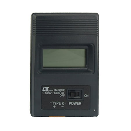 

Unique Bargains Plastic Shell LCD Thermometer Probe w K Thermocouple Wire