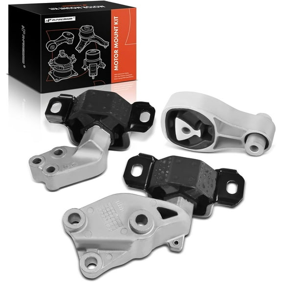 A-Premium 3PCS Engine Motor Mount and Transmission Mount Set Compatible with Smart Fortwo 2011-2015 Electric, Fortwo 2008-2015 L3 1.0L Petrol, Replace# A1322200148, A1322200248