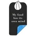 thumbnail image 2 of CRCMURE Apron Sleeve Adult Towel Elderly Food Double Printing Design Eating Attentive Protective Goods Convenient And Practical, 2 of 9