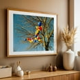 thumbnail image 4 of Colorful Balloons in the Woods - Photography Whimsical Oak Framed Wall Art Print 5 x 7 inches, 4 of 6