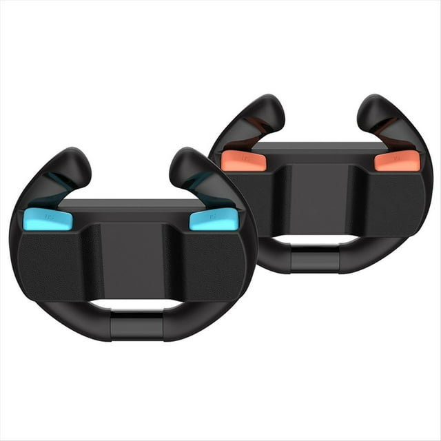 2 Piezas Volantes de Carreras para Switch 2 con Agarres Ergonómicos y Precisión de Juego.