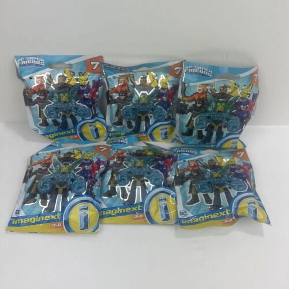Complete Set of 6 | New Sealed Imaginext DC Super Friends Series 7