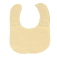 thumbnail image 1 of Paño De Goteo Para Bebé, Color Puro, Fácil De Usar, Babero De Algodón Suave De Absorción De Agua De Doble Capa Con Cierre A Presión Para Alimentación Infantil ANGGREK  No, 1 of 7