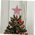 thumbnail image 4 of Christmas Tree Topper Star Warm White Light Christmas Tree Decor for Christmas Holiday Home Fit for General Size Xmas Tree, 7.8 Inch, 4 of 6