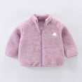 thumbnail image 2 of CAIVO Toddler Baby Girls Boys Jacket Zip Up Coats Warm Fall Winter Outwear Clothes Breathable Child Daily Wear, 2 of 4