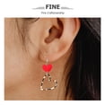 thumbnail image 3 of IDEANATEGRATE 1Par Aretes Colgantes Con Animal Print Elegantes Y Para Mujer, 3 of 8