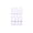 A004- Purple, variant on Face Gems Blue Five-Petal Chameleon Flower Face Decoration for Stage Performance Parties Rave Festivals Photography Self Expression Adhesive Crystal Gem Decals Single Sheet