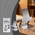 thumbnail image 4 of Hovmgk Portable Phone Stand, Adjustable Desktop Phone Support, Lightweight Holder for Desk & Travel, Adjustable Height for Hands-Free Viewing, Mobile Stand for Office & Drama Watching, 4 of 9