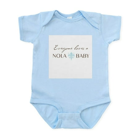

CafePress - NOLA Babyblue Body Suit - Baby Light Bodysuit