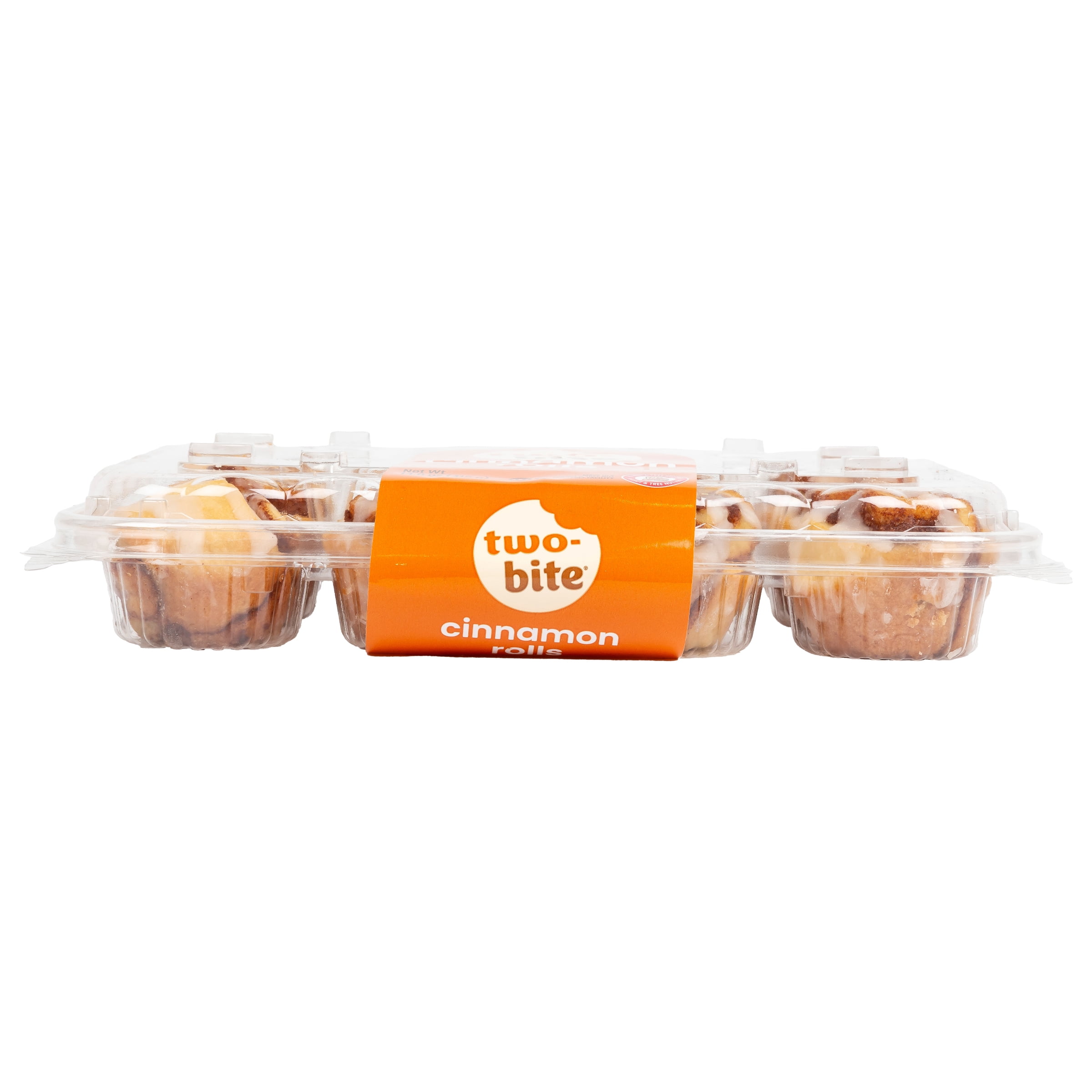 two-bite Mini Drizzled Cinnamon Rolls, 14.6 oz, 12 Count (Bakery Fresh, Pastry Goods)