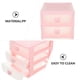 thumbnail image 5 of unbranded Organizador De Escritorio Rosa Con Cajones De Plástico Para Almacenamiento Práctico Y, 5 of 6