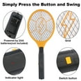 thumbnail image 6 of 4 Pack Electric Bug Zapper Racket Fly Swatter Mosquito Racket Wasp Killer Zapper Indoor & Outdoors, 6 of 7