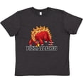 thumbnail image 3 of Inktastic Pizzasaurus Youth T-Shirt, 3 of 5