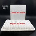 thumbnail image 2 of Cabin Air Filter & Engine Air Filter Combo for Toyota Sienna Camry, 2 of 5