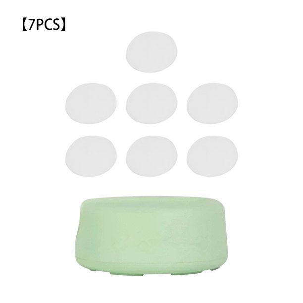 Soidarity Almohadilla de algodón reutilizable para maquillaje, tejido de papel de algodón para eliminación de cosméticos con caja de almacenamiento de Cuerpo del baño verde Soidarity CE000119-01