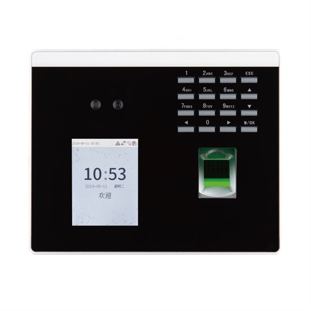 WIFI USB TCP/IP Dynamic Mask Face Facial Fingerprint Recognition Time Attendance Time Clock Door Access Control System ,Easy to Use