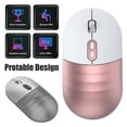 thumbnail image 2 of Ratón Inalámbrico Recargable Ratón Bluetooth De Modo Dual 3 Niveles De Dpi Ajustables Para Juegos De Oficina Ratones Bluetooth Sweethay EL017935-08, 2 of 5