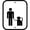 White & Black, variant on Mutt Mitt 2499 Business Sign, White & Black