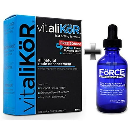 Vitalikor - All Natural Male Enhancement - 40 Capsules ...