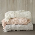 thumbnail image 3 of Madison Park Off-White Chenille Tufted Throw, 50" x 60", 3 of 7