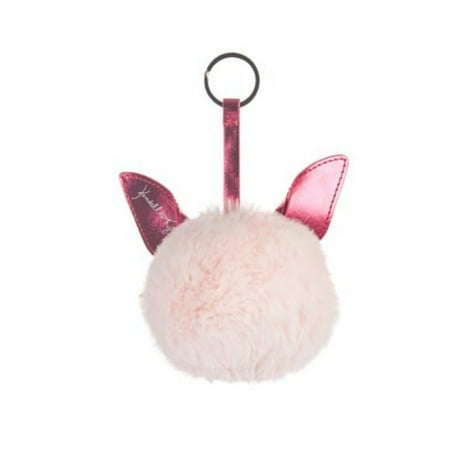 Kendall + Kylie Pink Pom Pom KeyChain with Glitter Ears