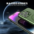 thumbnail image 3 of For iPhone 12 Pro, Case with Kickstand,MagSafe Compatible Case with Built-in Camera Cover,Slim Shockproof Dustproof Case Cover, purple, 3 of 6