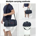 thumbnail image 5 of 17" Personal Item Underseat Duffel Bag W Pillow for United Airlines (Navy), 5 of 6
