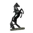 thumbnail image 4 of Estatua de caballo, escultura de caballo, artesanía, adorno moderno, estatua coleccionable de animal, figura de animal para escritorio, sala de estar negro, 4 of 9