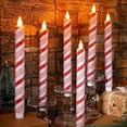 thumbnail image 1 of Velas navideñas LED sin llama de Lamp Baquler, 6 unidades, 27 cm, 1 of 6