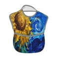 thumbnail image 2 of Kdxio Whimsical Sunflowers Night Sky Bibs For Babies, Baby Bibs for Eating, Toddler Bibs, Waterproof Bibs, Feeding Bibs, for Toddlers, Boys, Girls, 2 of 8