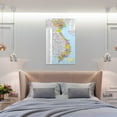 thumbnail image 4 of Vietnam Map Posters Poster Decorative Painting Canvas Wall Art Living Room Posters Bedroom Painting 20x30inch(50x75cm), 4 of 6