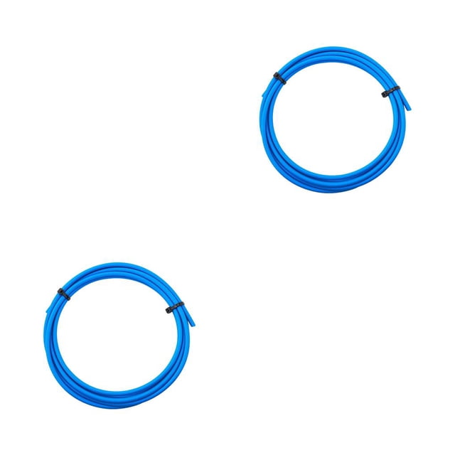 yingyy Road Bike Brake Hose Temperature Resistant Bicycles Cable Replacing Cycling Oil Tube Pipe Coated Insert Connection Blue 3 Meters 2Set